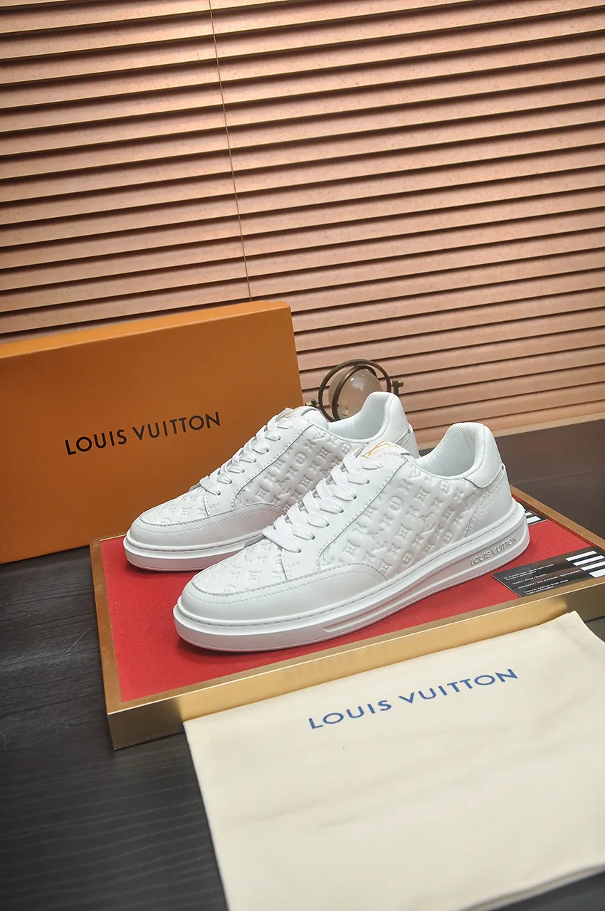 Men's shoes💰440💶【LOUIS VUITTON】Same model from LV.Louis Vuitton official website [satisfied] original single hot model LV original factory cowhide material👑1:1 original plate sheepskin lining, body accessories one-to-one molding💪 counter quality 🙏 Dear friends, if you still worry about wearing matching shoes💋, then these shoes are your best choice🎁🎁! 38-45 (45 is custom-made and cannot be returned or exchanged)